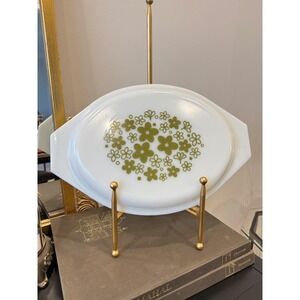 Pyrex Spring Blossom Casserole Lid & Divided Insert Replacement